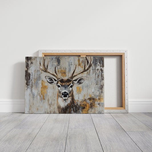 Noble Stag In Golden Light