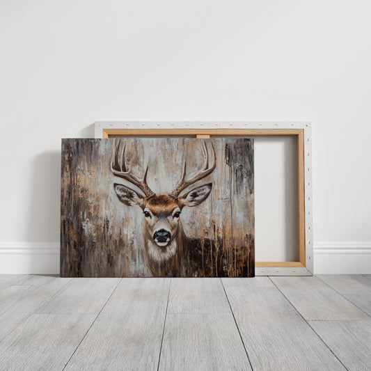 Noble Buck In Winter Light