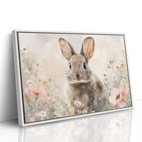 Curious Eyes Among Meadow Blooms