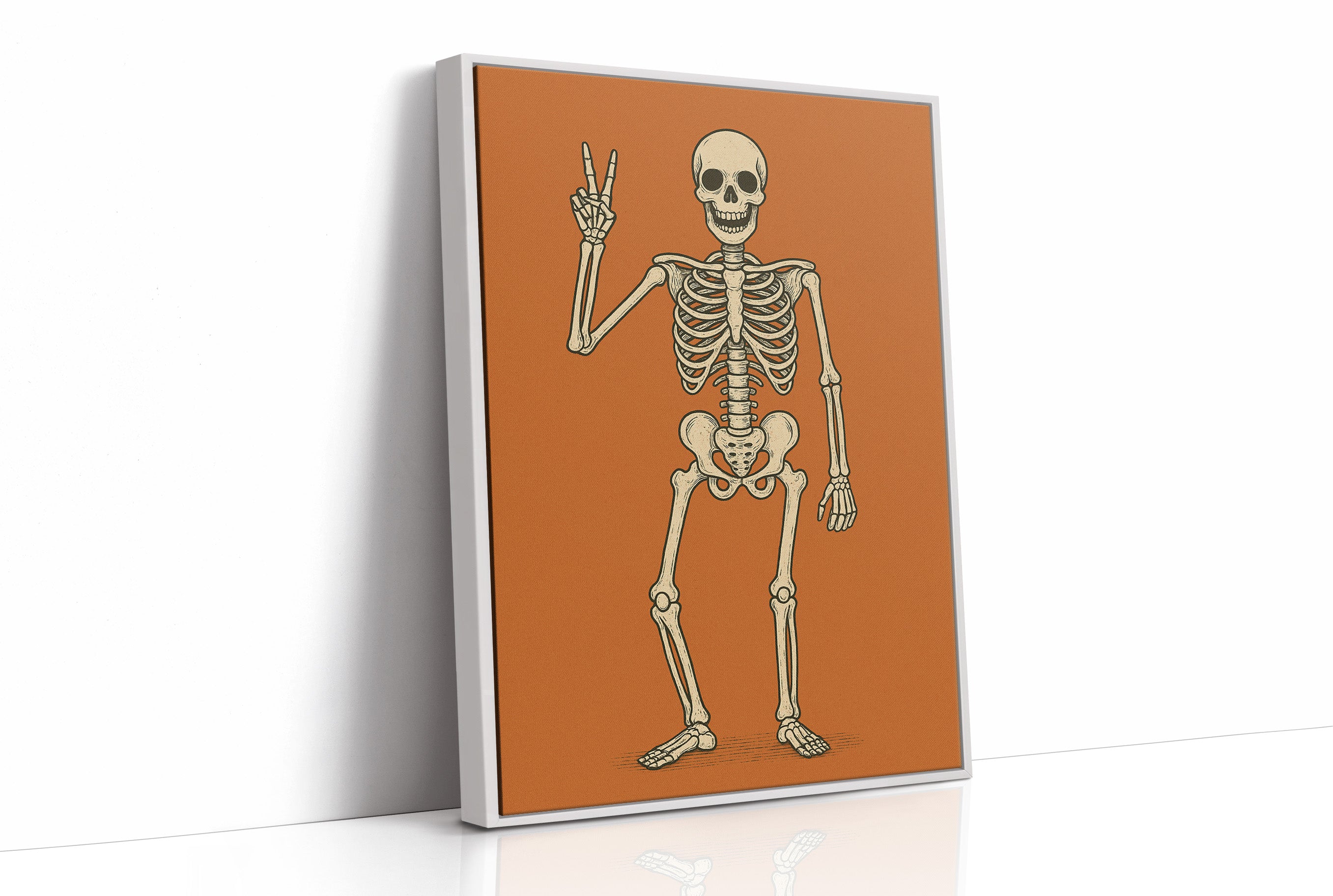 Peace Among Bones And Pumpkins
