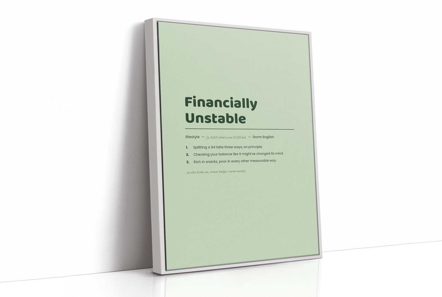 Financially Unstable