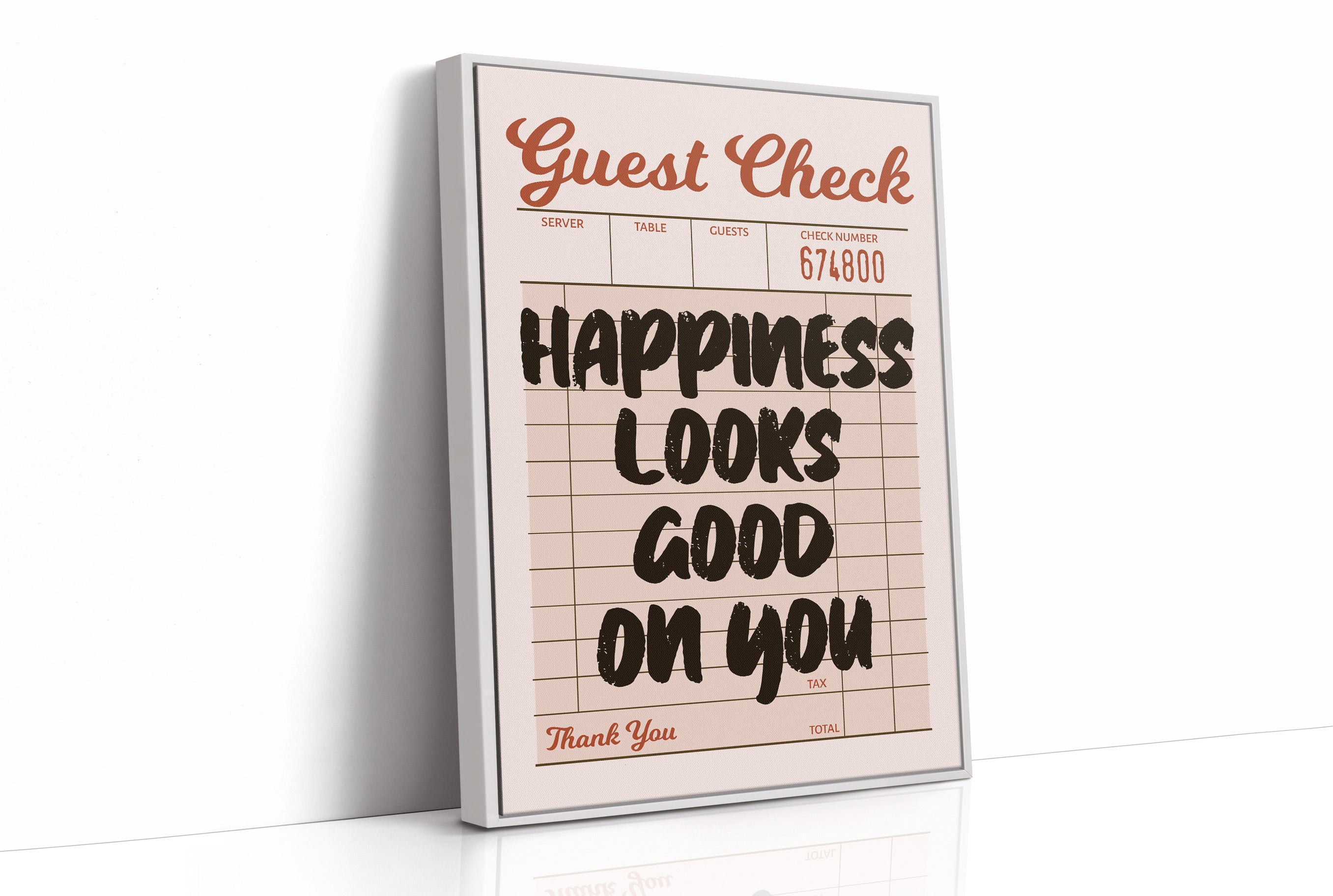 Order Up: One Happiness, No Substitutions