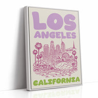 Los Angeles, Bubble Letter Skyline