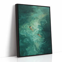 Emerald Currents: A Shared Aquatic Journey