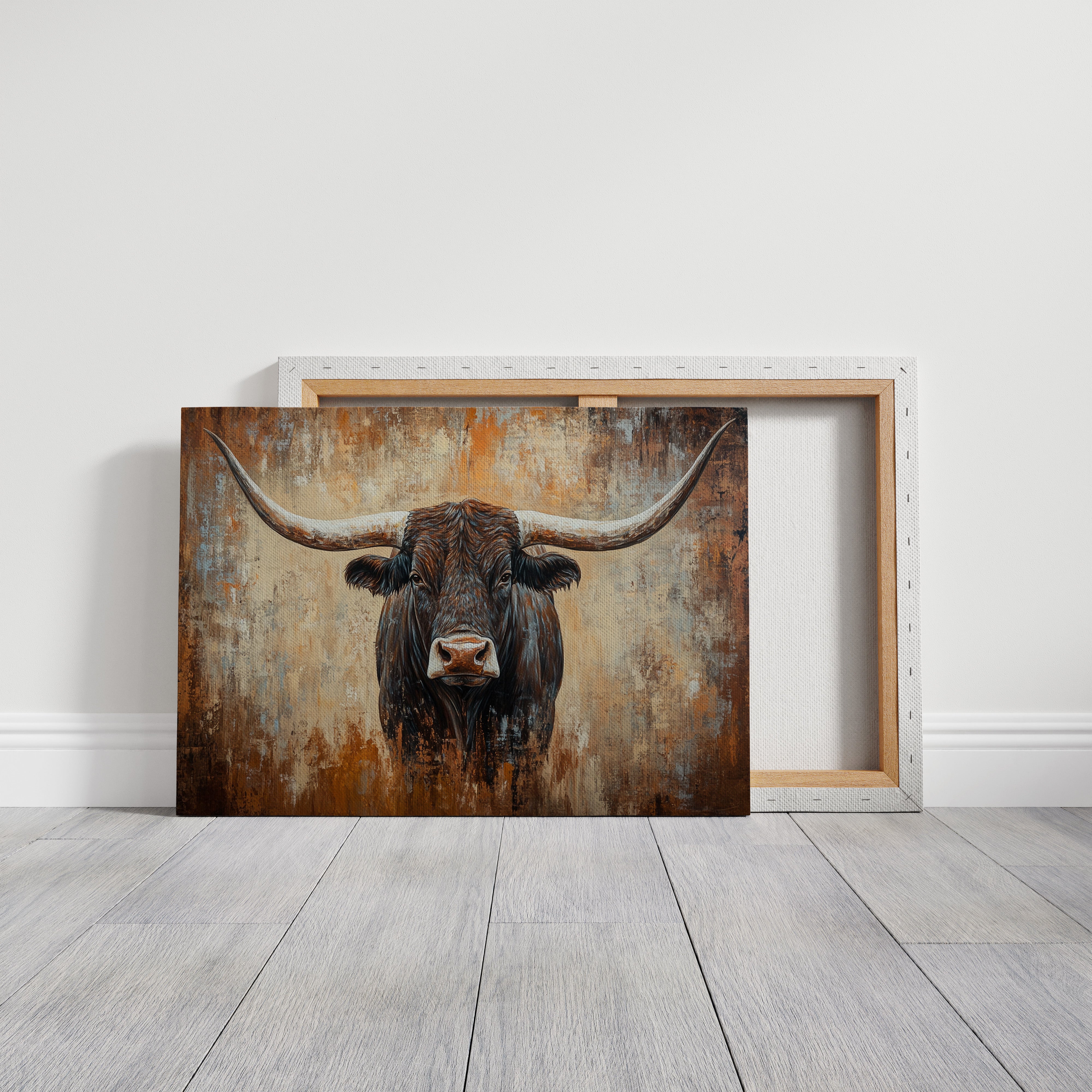 Longhorn Tales In Copper Light