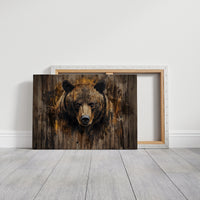 Ancient Forest Holds Bear's Gaze