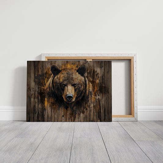 Ancient Forest Holds Bear's Gaze