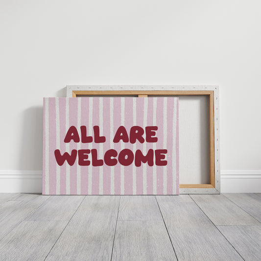 All Are Welcome, Pink Stripe