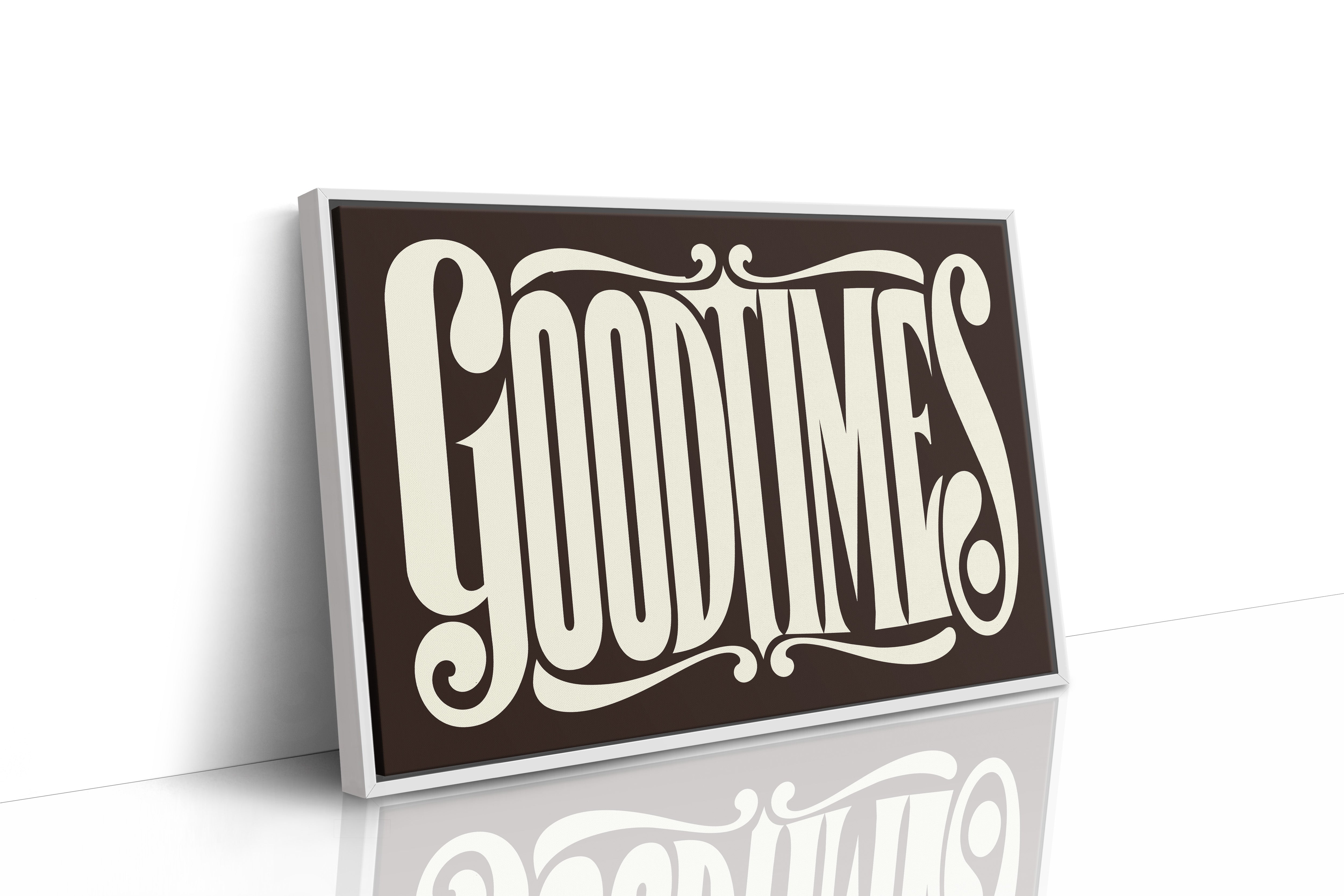 Good Times Vintage Typography
