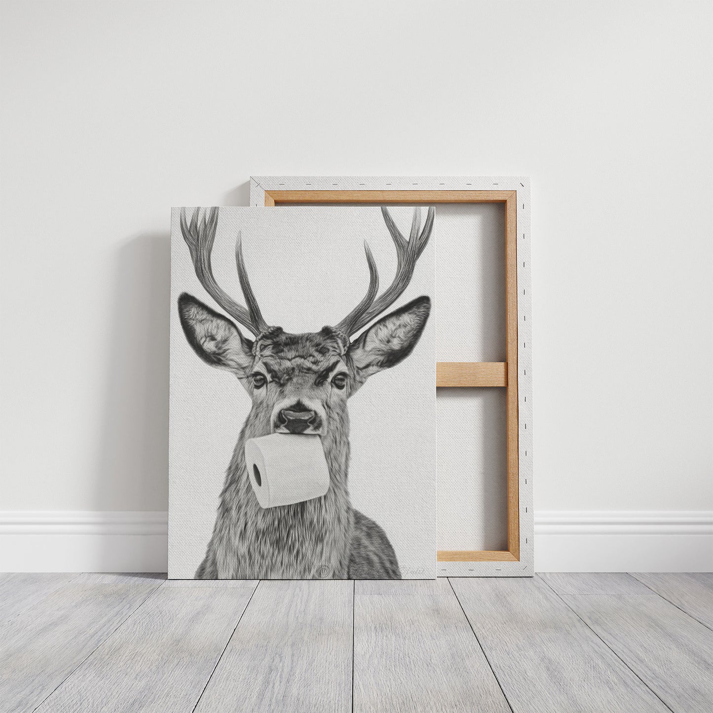 Stag's Unexpected Bathroom Break