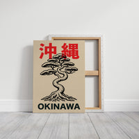 Red Kanji, Black Ink, Bonsai Bliss