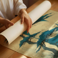 Lone Pine Bends Toward Moonlight