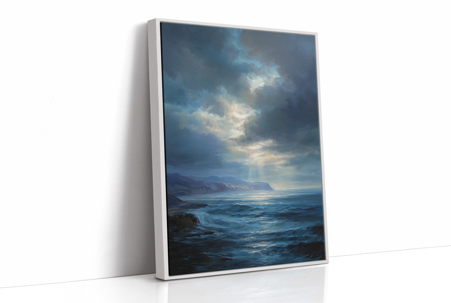 Coastal Rays Break Through Storms