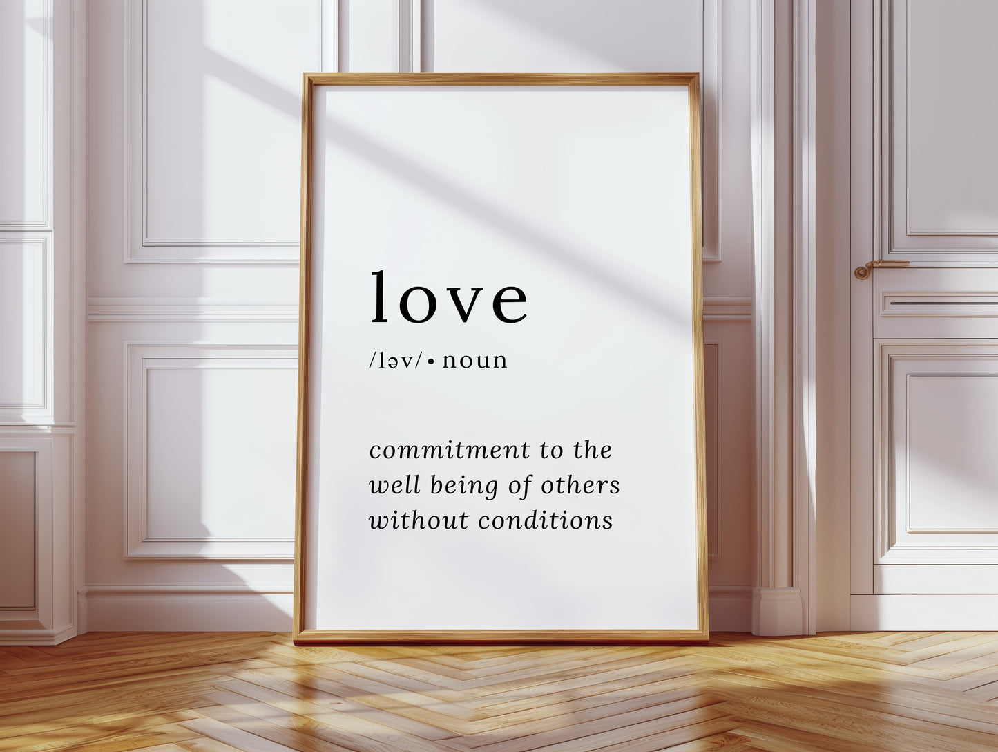 Simple Words Define Life's Meaning