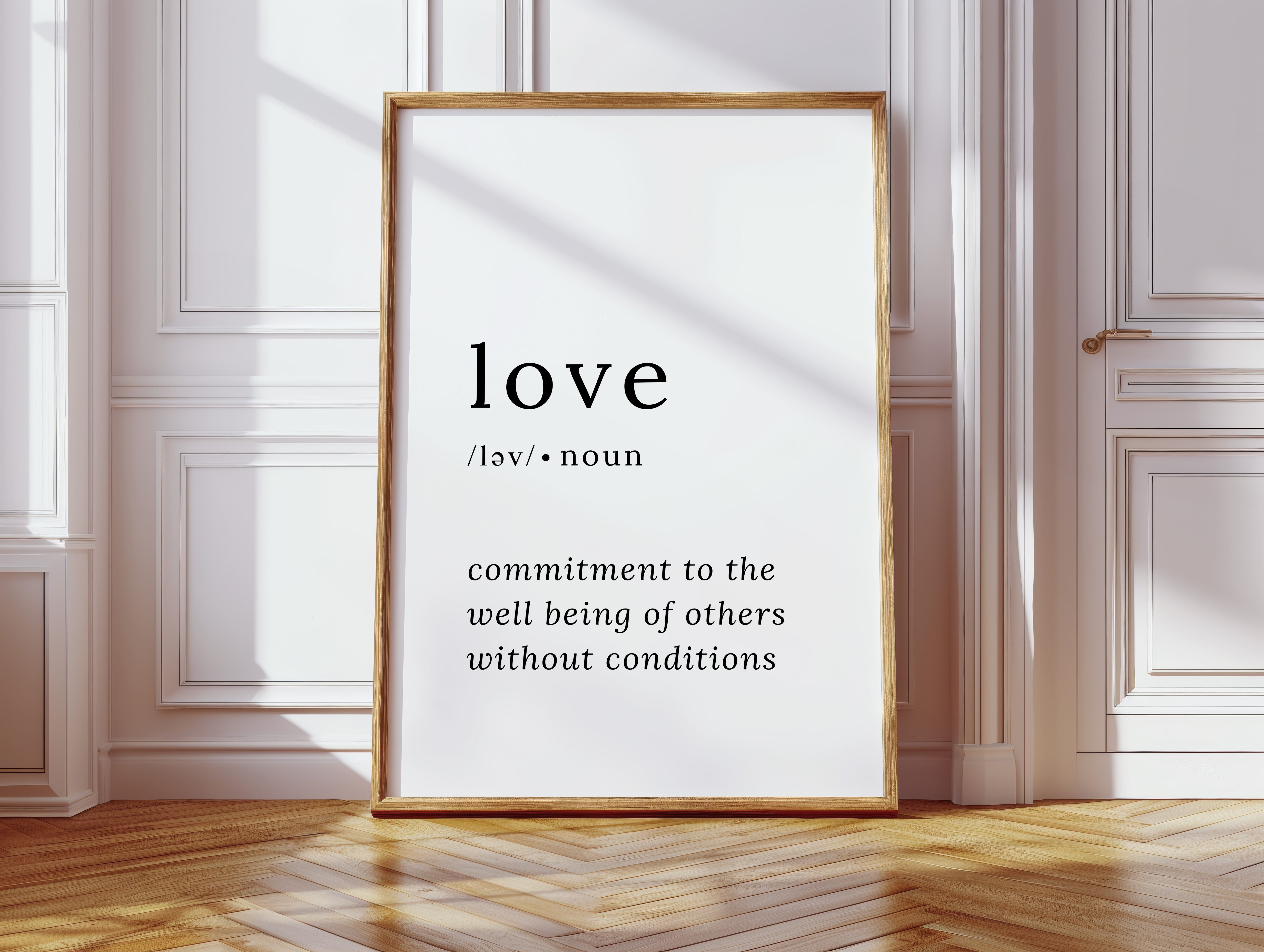 Simple Words Define Life's Meaning