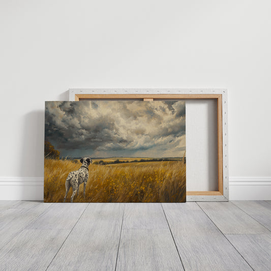 Storm Clouds Call A Dalmatian Home