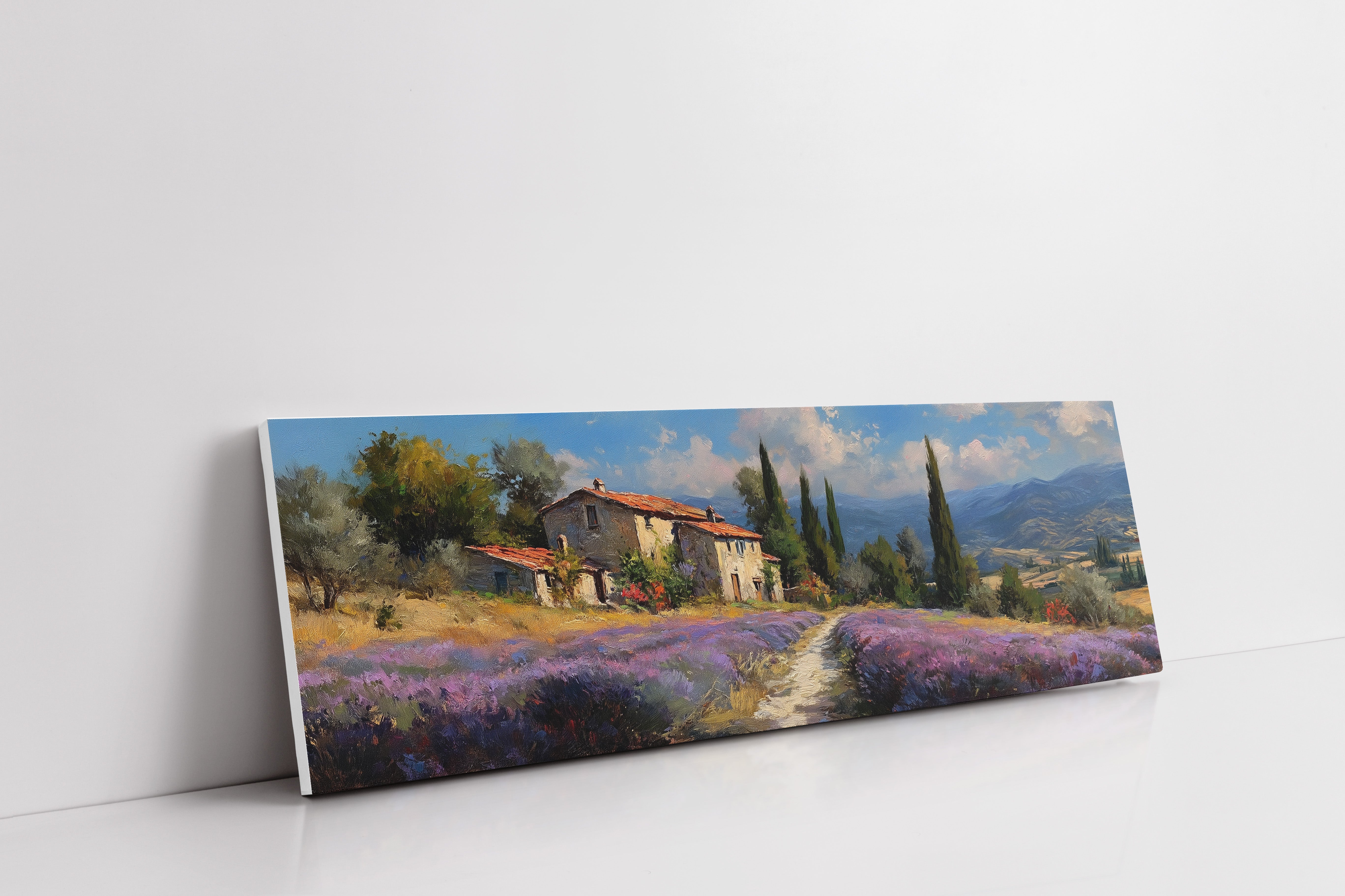 Lavender Path To Quiet Villa