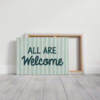 All Are Welcome, Mint Stripe