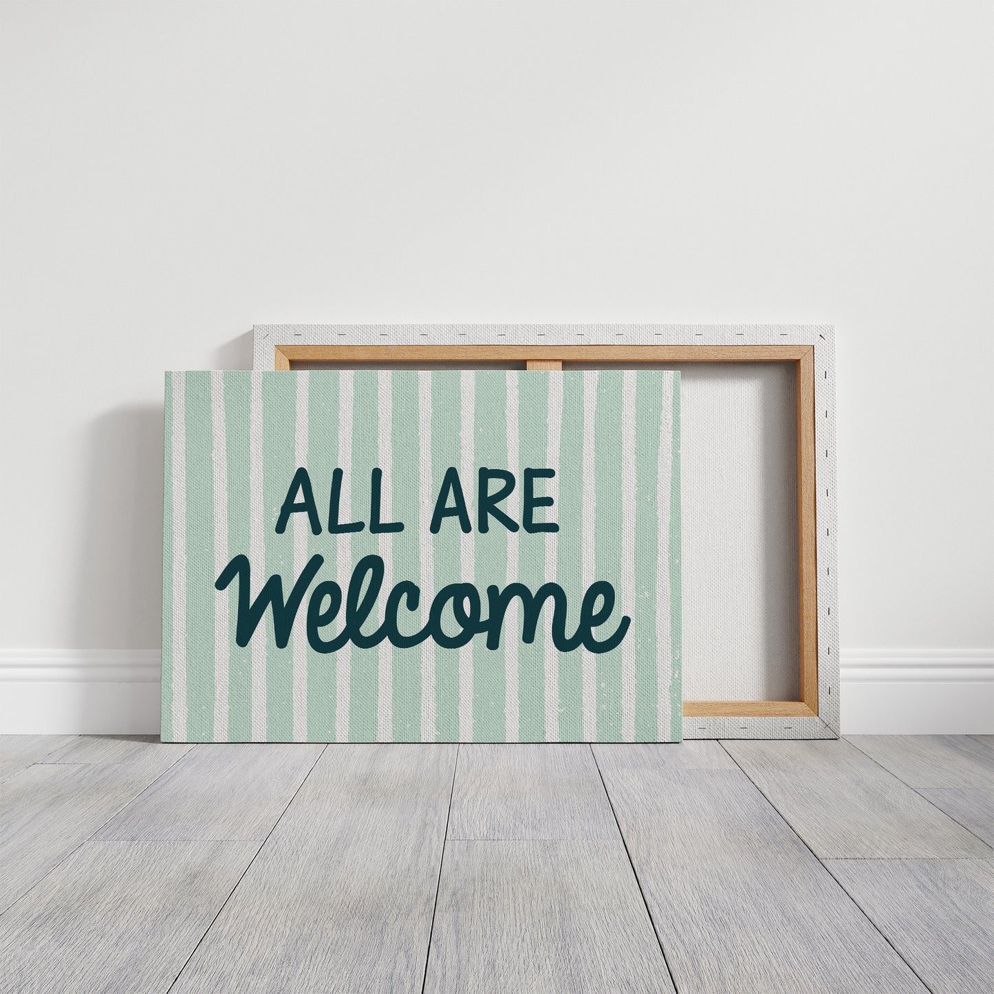 All Are Welcome, Mint Stripe