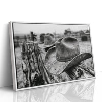 Weathered Hat on the Rail