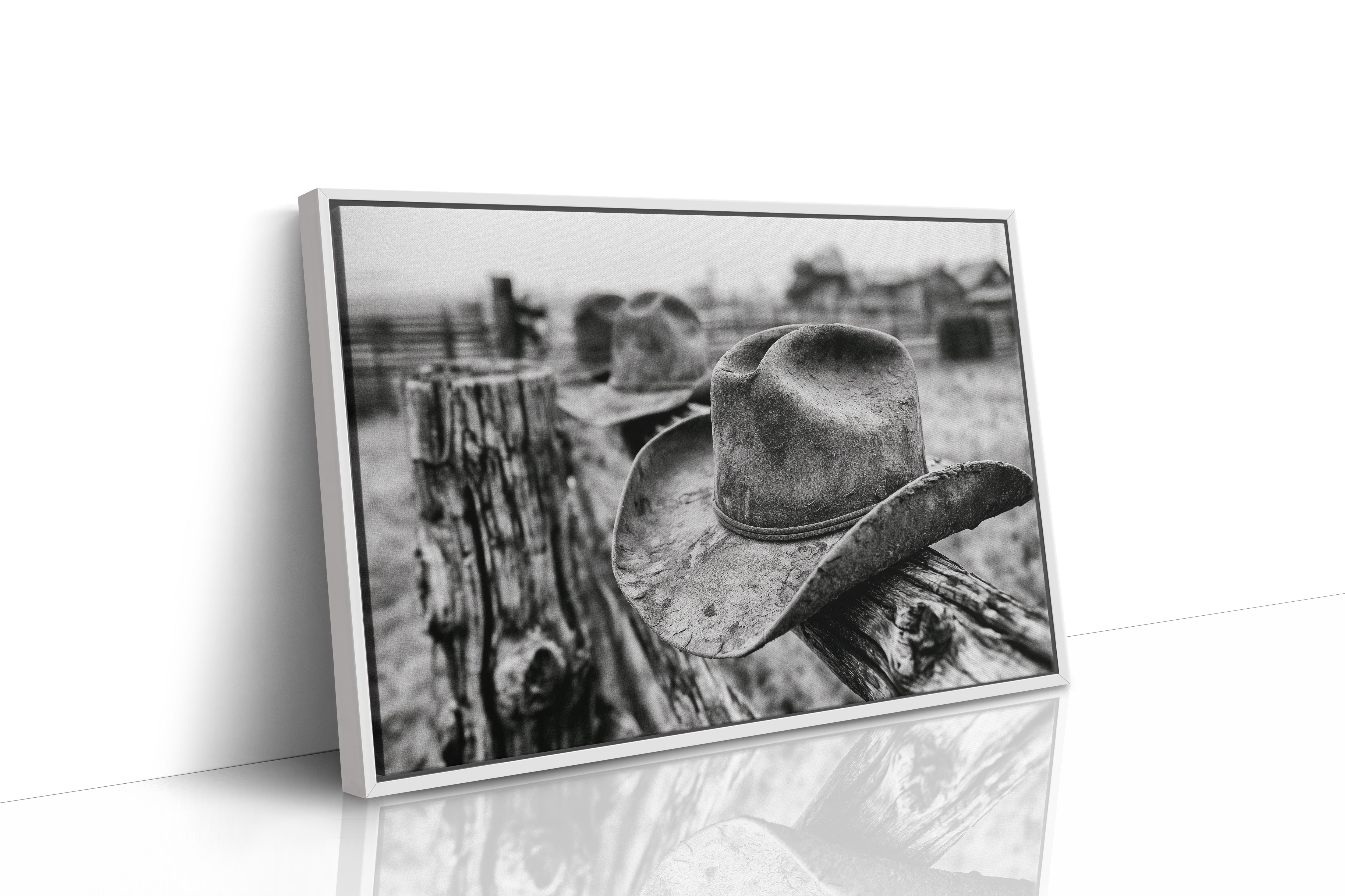 Weathered Hat on the Rail