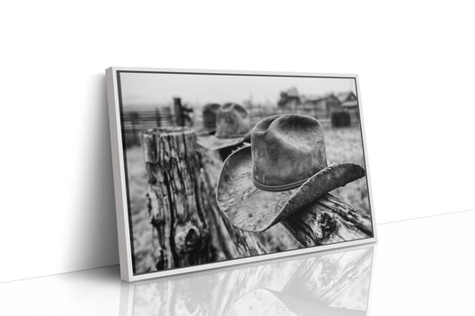 Weathered Hat on the Rail