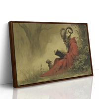 Ancient Lore Between Library Shelves