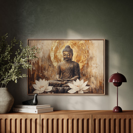 Sacred Lotus Blooms At Dawn