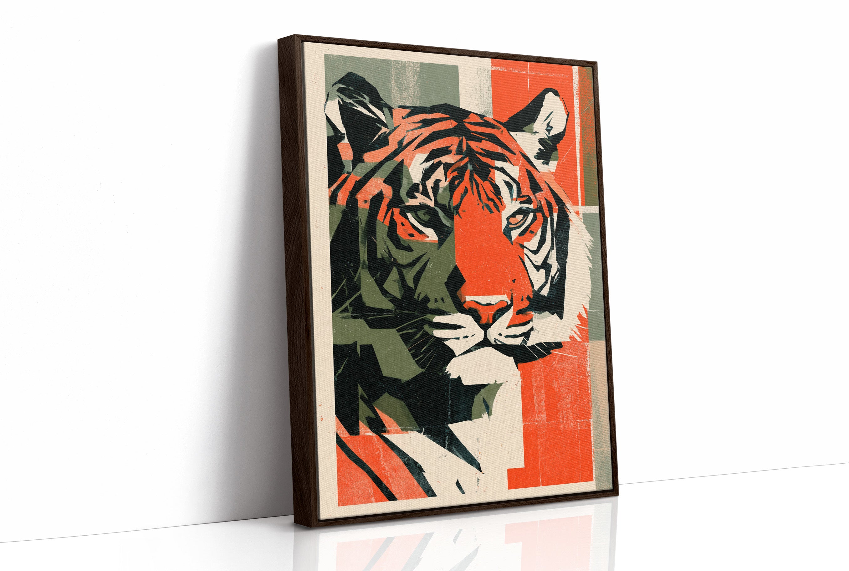 Tiger in Two Tones