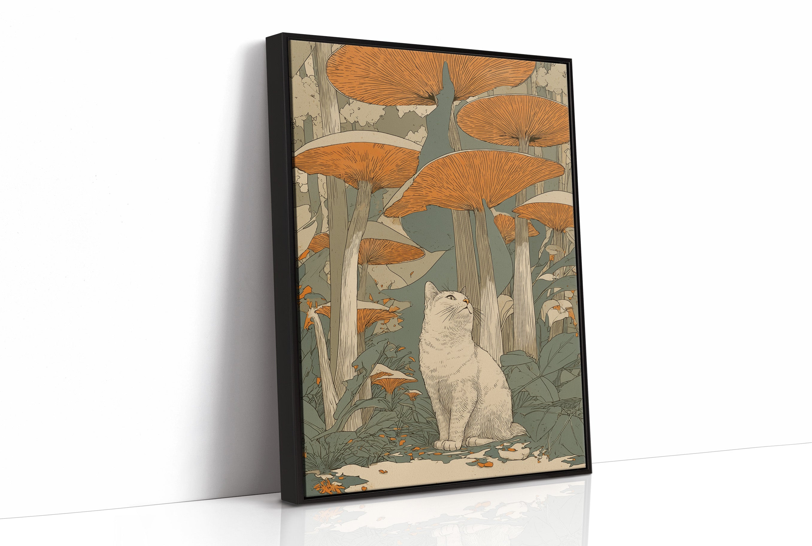 The Cat Who Waits Where the Forest Changes