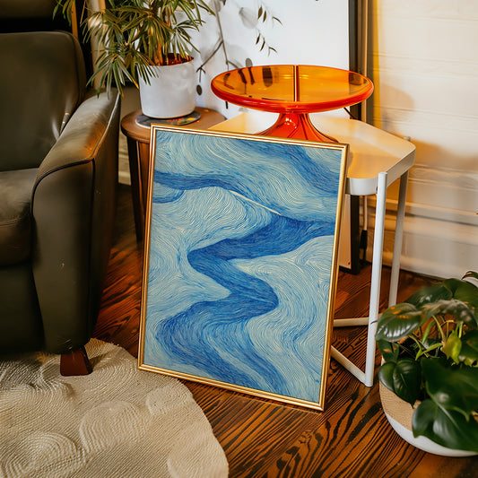 Currents of Blue and White
