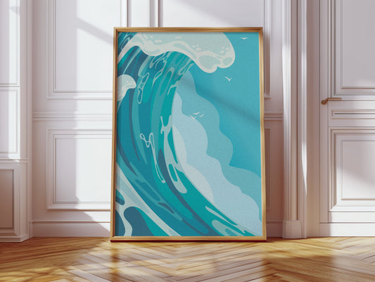 Tides Dance Their Turquoise Symphony