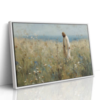 Serenity Walks Among Wildflowers