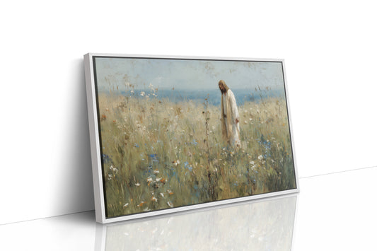 Serenity Walks Among Wildflowers