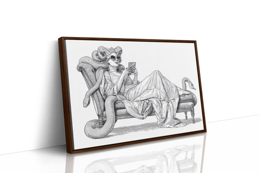 Modern Medusa's Digital Repose