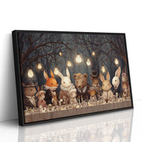 Woodland Feast Under Edison Stars