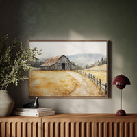Autumn Fields Lead Home Again