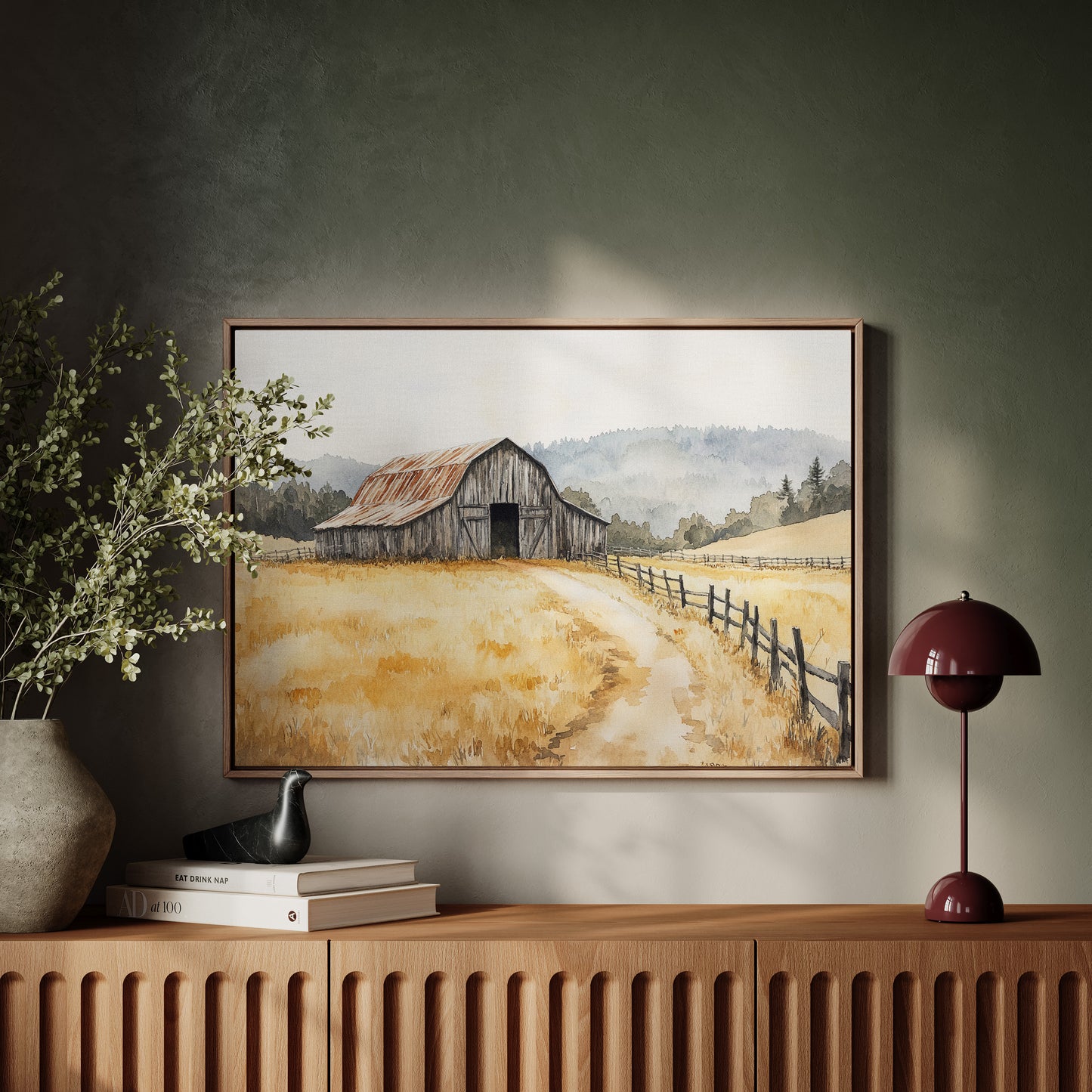 Autumn Fields Lead Home Again