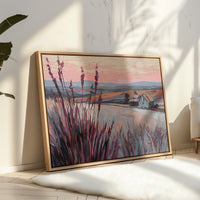 Fields Bathed in Blush