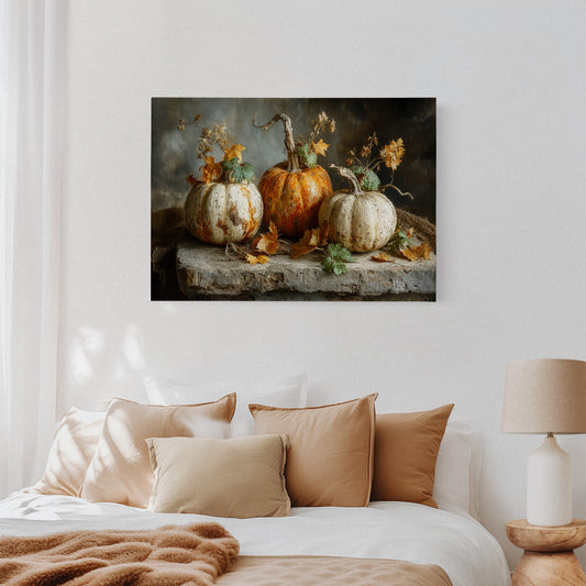 Harvested Moments on Weathered Stone