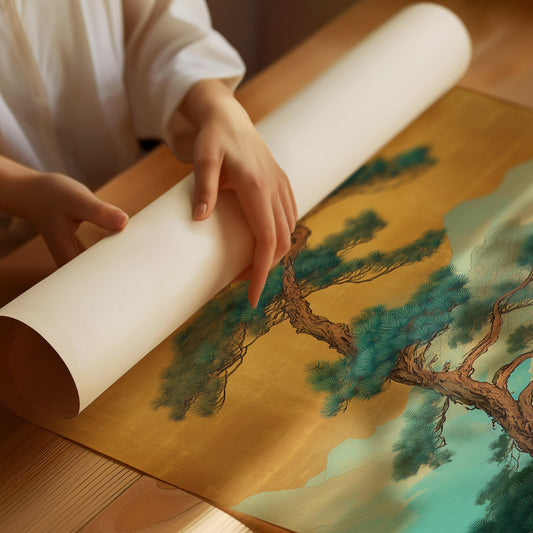 Lone Pine Greets Turquoise Dawn