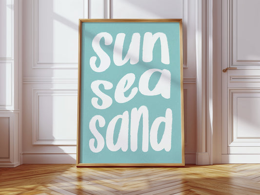 Beach Words Paint Summer Stories