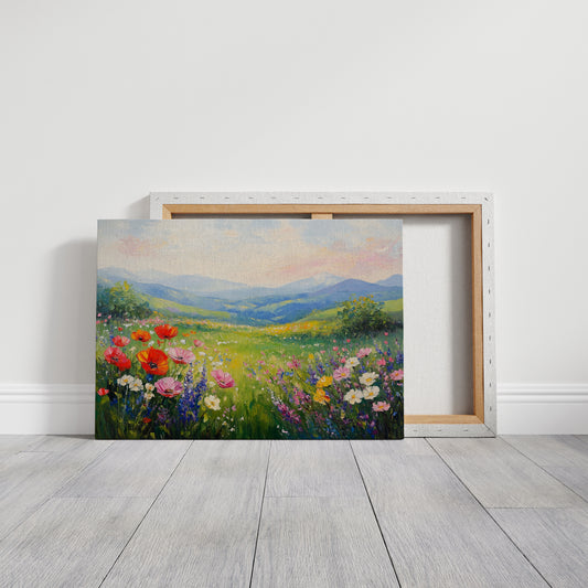 Summer Blooms Paint Mountain Dreams
