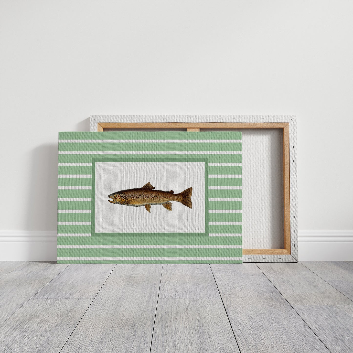 Striped Waters Quiet Catch