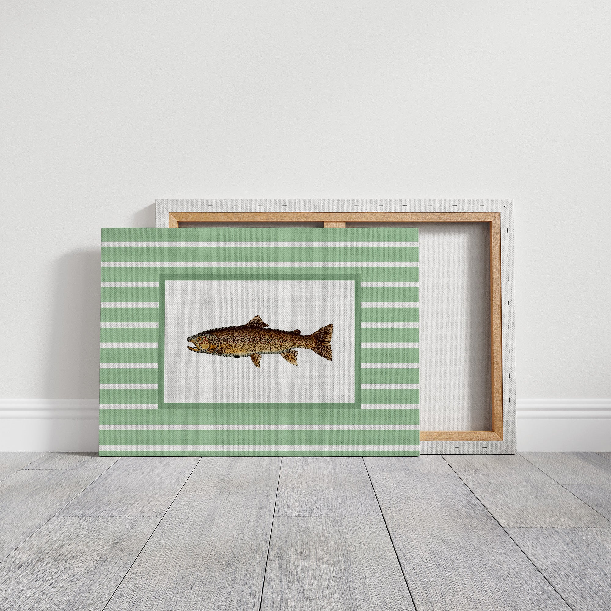 Striped Waters Quiet Catch