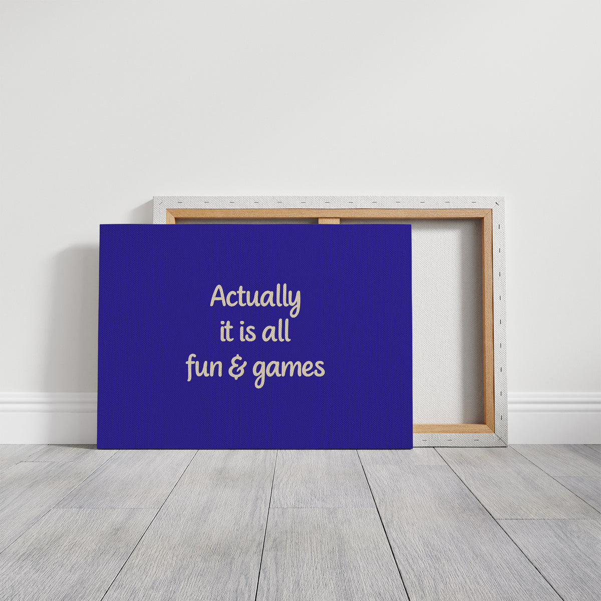 Actually, It Is All Fun & Games