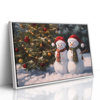 Snow Friends Share Christmas Eve Magic