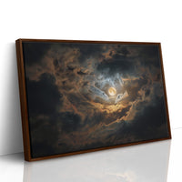 Celestial Harbor Among Storm Clouds