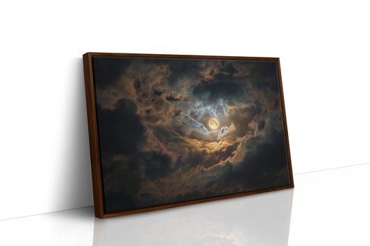 Celestial Harbor Among Storm Clouds