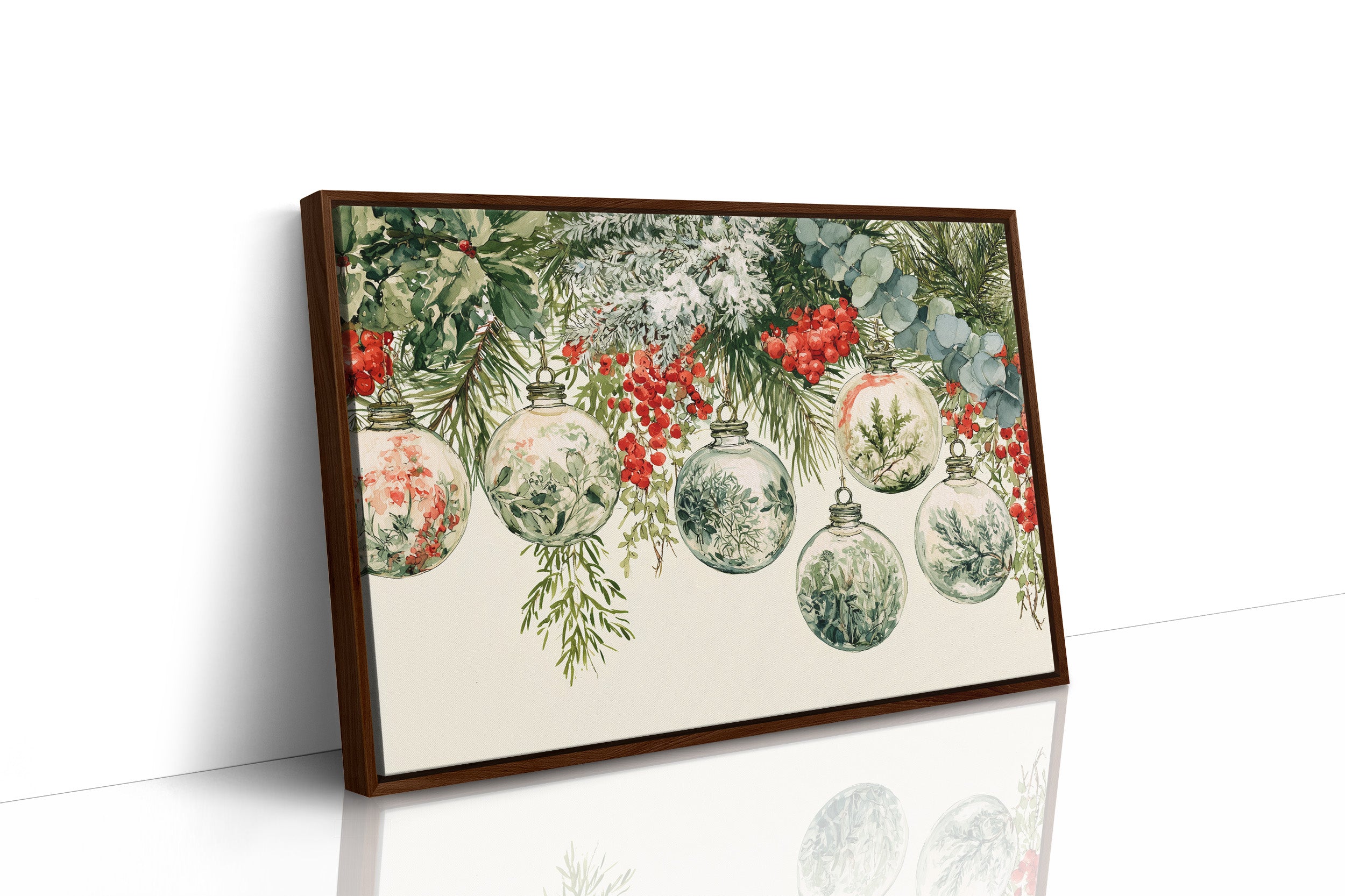 Herbarium In Glass Baubles